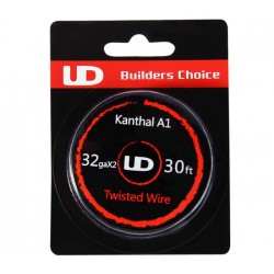 UD Kanthal A1 Twisted Wire 32GAx2 30ft
